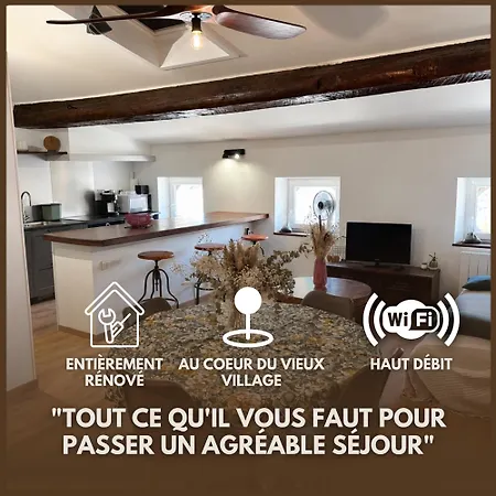 Apartamento Evasion Cosy Dans Le Vieux Village De
